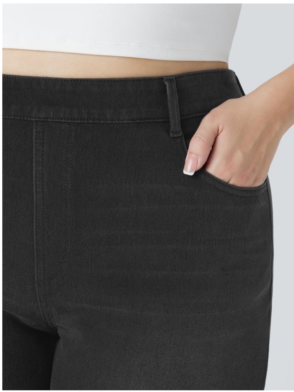 Halara Flex High Waisted Pockets
Straight Leg Washed Casual Plus Size NWT - Picture 4 of 7